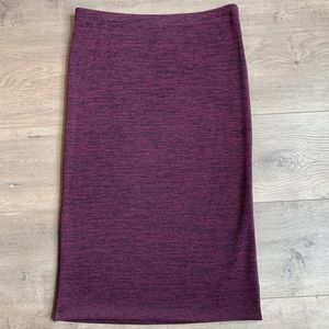 Express jersey pencil skirt